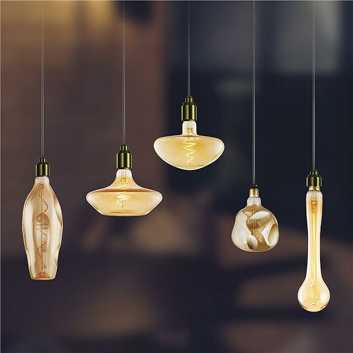 Bombilla incandescente Gianta (4 W, E27, Blanco cálido, Ámbar) | BAUHAUS