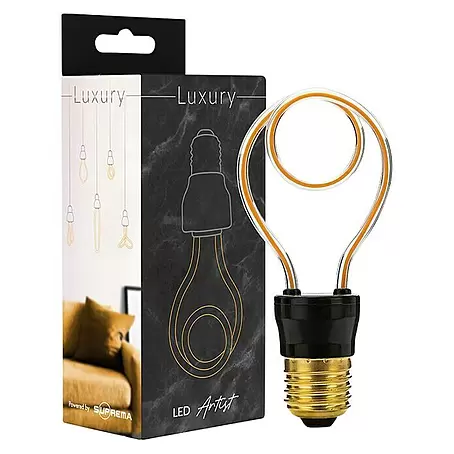 Bombilla LED doble espiral
