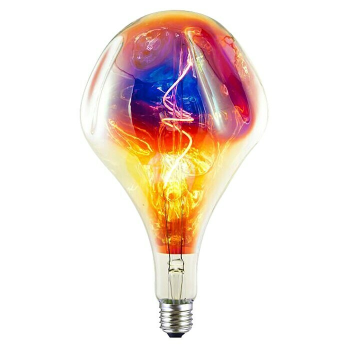 Bombilla incandescente arcoíris (4 W, E27, Gota) | BAUHAUS