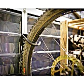 Palram Yukon Soporte para bicicletas montado en pared (Específico para: Caseta de herramientas Palram Yukon)
