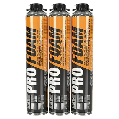Soudal Espuma para pistola PU ProFoam Pack 3 unidades