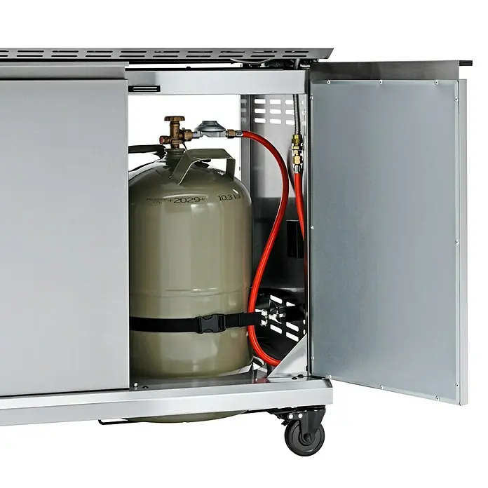 Gasgrill 11kg Gasflasche Unterschrank