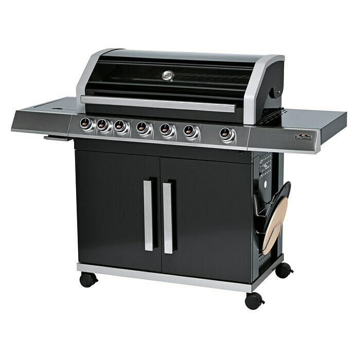 Kingstone KMS Gasgrill Cliff 650-1Anzahl Brenner: 6, Hauptgrillfläche: 89 x 45 cm, 24,5 kW Unknown