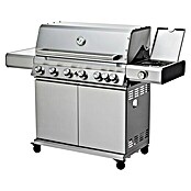 Grandstate Gasgrill Eagle 652 (Grillfläche (B x T): 90 x 45 cm, 24,2 kW, Anzahl Brenner: 6 Stk., Material Grillfläche: Gusseisen) | BAUHAUS