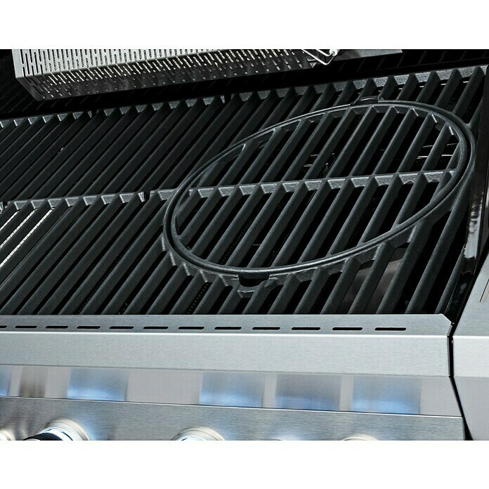 Grandstate Gasgrill Eagle 652 (Grillfläche (B x T): 90 x 45 cm, 24,2 kW, Anzahl Brenner: 6 Stk., Material Grillfläche: Gusseisen) | BAUHAUS