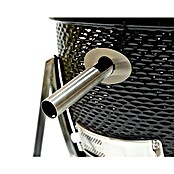 Flame Rock  Holzkohlegrill Kamado 22 (Durchmesser Grillfläche: 47 cm, Grau) | BAUHAUS