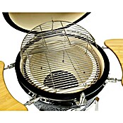 Flame Rock  Holzkohlegrill Kamado 22 (Durchmesser Grillfläche: 47 cm, Grau) | BAUHAUS