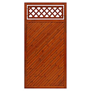 Andrewex Sichtschutzelement Toulon (90 x 180 cm, Teak)