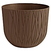 Lienbacher Pflanztopf Nature (Außenmaß (Ø x H): 30 x 24,7 cm, Kunststoff, Cafèbraun) | BAUHAUS