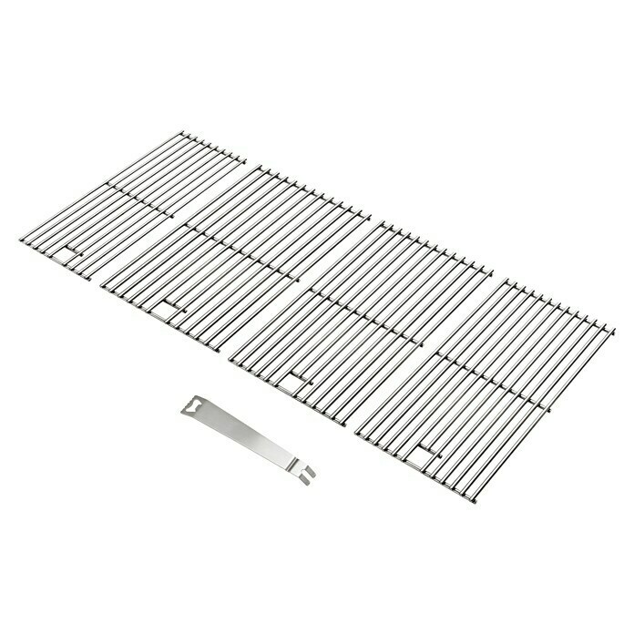 Grandstate Gasgrill Eagle 652 (Grillfläche (B x T): 90 x 45 cm, 24,2 kW, Anzahl Brenner: 6 Stk., Material Grillfläche: Edelstahl) | BAUHAUS