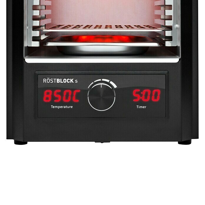 Edelheiss Elektrogrill Röstblock (Grillfläche (B x T): 18,5 x 30 cm, 1,6 kW, Anzahl Brenner: 1 Stk.) | BAUHAUS