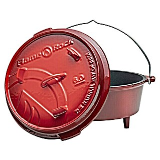 Flame Rock  Dutch Oven (Ø x H: 31,5 x 18 cm)