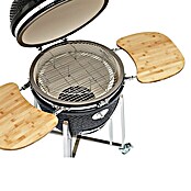 Flame Rock  Holzkohlegrill Kamado 24 Pro (Durchmesser Grillfläche: 52 cm, Schwarz) | BAUHAUS