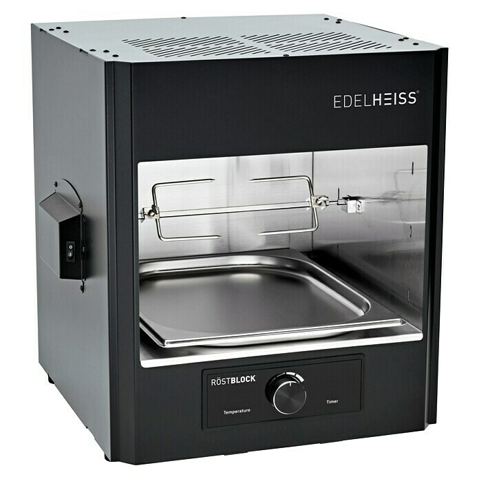 Edelheiss Elektrogrill Röstblock (Grillfläche (B x T): 28,5 x 30 cm, 2,65 kW, Anzahl Brenner: 2 Stk.) | BAUHAUS