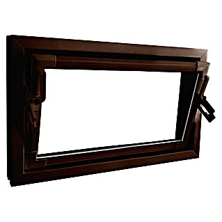 Podrumski prozor s IZO staklom (60 x 50 cm, Smeđa)
