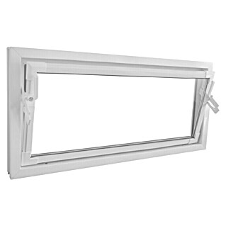 Podrumski prozor s IZO staklom (100 x 50 cm, Bijela)