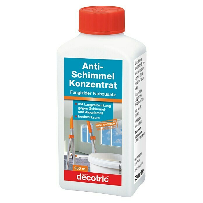 Decotric Anti-Schimmel-Zusatz Fungizider Farbzusatz (250 ml)