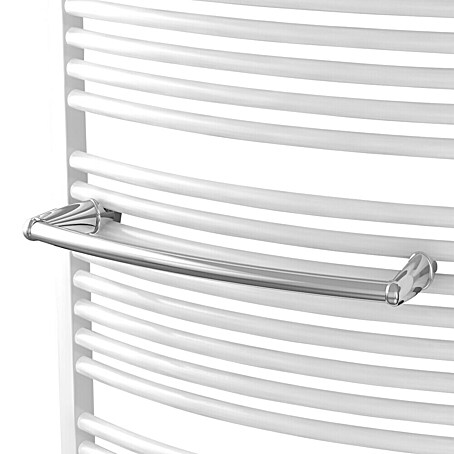 Ximax Heizkörper-Handtuchhalter (Breite: 44 cm, Chrom, Rund, Geeignet für: Badheizkörper mit Mindestbreite 550 mm)