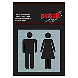 Pickup Samolepilni listki (Do x Š: 80 x 80 mm, Moški/Frau)