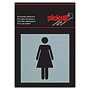 Pickup Etiqueta adhesiva (L x An: 80 x 80 mm, Señoras)