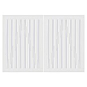 Plus Zauntor Nostalgi (200 x 140 cm, Weiß RAL 9010, Holz) | BAUHAUS