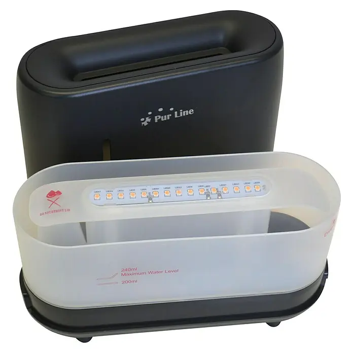 Purline Humidificador y difusor de aromas Sumu Fire - 8 x 20 x 11 cm, Negro - Imagen del producto del purificador de aire Pur Line, que garantiza un aire limpio y saludable en su hogar.