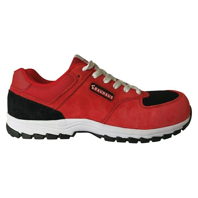 BAUHAUS Zapatos de seguridad (Rojo, 47, Categoría de protección: S3)
