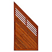 Andrewex Sichtschutzelement Lucca (Maße B x H: 90 x 90/180 cm, Holz, Teak) | BAUHAUS