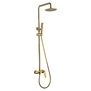 Imex Sistema de ducha Delos (Grifo monomando, Distancia entre orificios: 15 cm, Número de tipos de chorro: 1 ud., Oro)