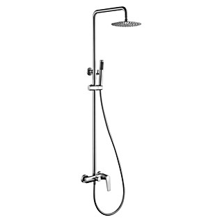 Imex Sistema de ducha Delos (Grifo monomando, Distancia entre orificios: 15 cm, Número de tipos de chorro: 1 ud., Acero)