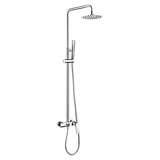 Imex Sistema de ducha Delos (Grifo monomando, Distancia entre orificios: 15 cm, Número de tipos de chorro: 1 ud., Cromo)