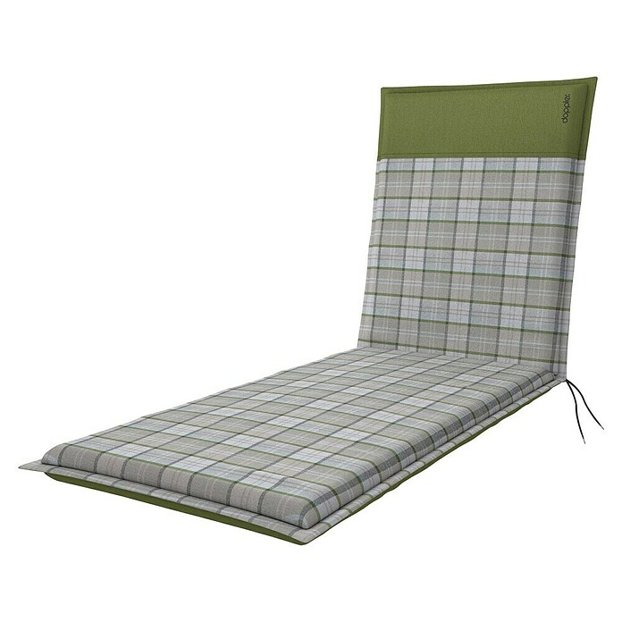 Doppler Liegenauflage Casa (L x B x H: 195 x 60 x 6 cm, Polyester, Grün) | BAUHAUS