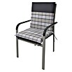 Doppler Sitzauflage Casa (Grau/Dunkelgrau Kariert, Niederlehner, L x B x H: 100 x 48 x 6 cm, Materialzusammensetzung Bezug: Polyester) | BAUHAUS