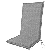 Doppler Sitzauflage Art (Hellgrau, Hochlehner, L x B x H: 119 x 48 x 6 cm, Materialzusammensetzung Bezug: Baumwoll-Polyester-Mischgewebe) | BAUHAUS