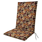 Doppler Sitzauflage Midi Living (Braune Blumen, L x B x H: 110 x 48 x 6 cm, Materialzusammensetzung Bezug: Baumwoll-Polyester-Mischgewebe) | BAUHAUS