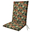 Doppler Sitzauflage Midi Living (L x B x H: 110 x 48 x 6 cm, Baumwoll-Polyester-Mischgewebe, Orange/Grün) | BAUHAUS