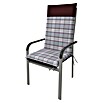 Doppler Sitzauflage Casa (Rot/Grau, Hochlehner, L x B x H: 119 x 48 x 6 cm, Materialzusammensetzung Bezug: Polyester) | BAUHAUS