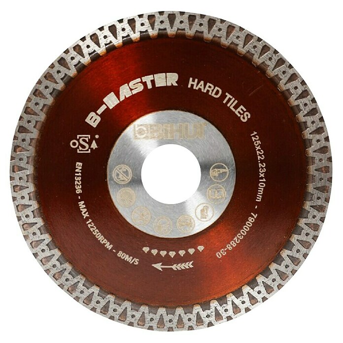 Bihui Diamantna rezalna plošča  (Premer: 115 mm, Izvrtina: 22,23 mm, 1,2 mm) | 2551 - Zubehör Multifunktion/Modellbau | BCDA - Zubeh Bohrm/Bohrhämmer/Akkumasch | BCD - Maschinenzubehör | BC - Maschinenzubehör | B - Werkz/Masch/Maschzubeh/Auto | BAUHAUS
