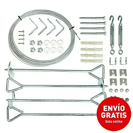 Palram – Canopia  Anclaje al suelo para invernadero
