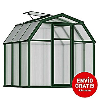 Palram – Canopia Invernadero Eco Grow (Medidas ext. (An x Pr): 204 x 197 cm, 6 mm, Verde)