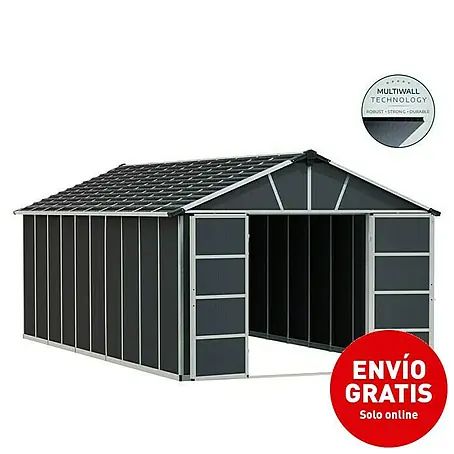 Palram – Canopia  Caseta de jardín Yukon