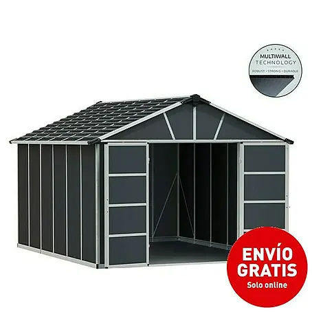 Palram – Canopia  Caseta para jardín Yukon