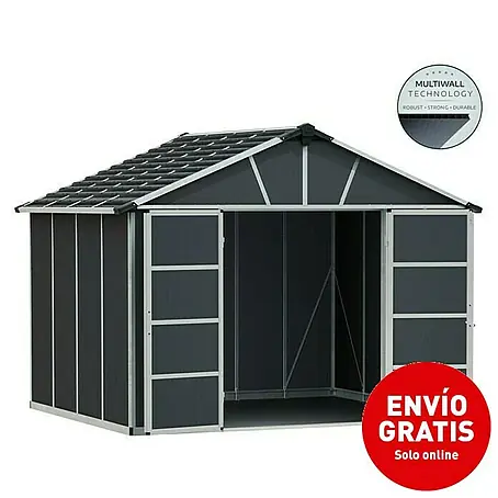 Palram – Canopia  Caseta de jardín Yukon