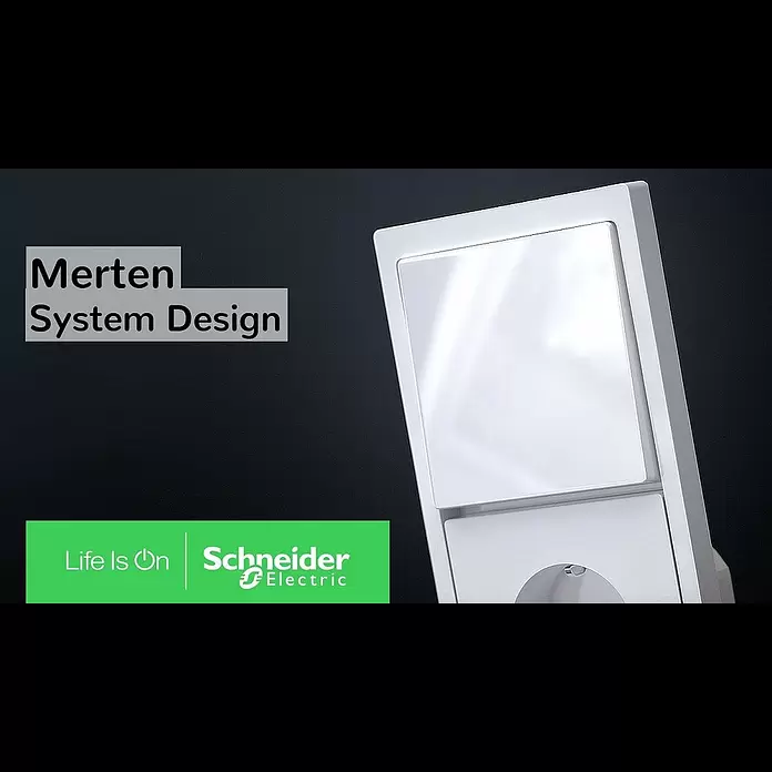 Merten System Design Abdeckrahmen D-Life MEG4020-6534 - Anthrazit, 2-fach, Kunststoff - Merten Schalterprogramm: System Design - Rahmen, die Raum geben | Schneider Electric