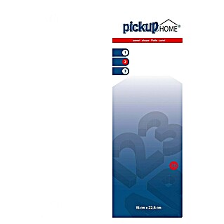 Pickup 3D Home Bord (l x b: 22,5 x 15 cm, Wit)