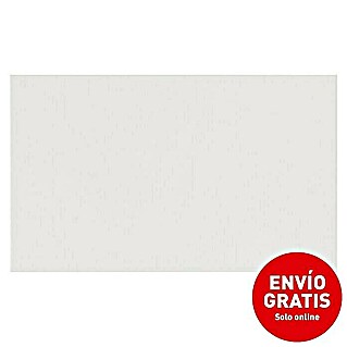 Revestimiento de pared (55 x 33 cm, Blanco, Brillante, Espesor: 8,8 mm)