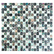 Mosaikfliese Crystal Mix XCM M840 (32,2 x 30,5 cm, Grau, Glänzend)
