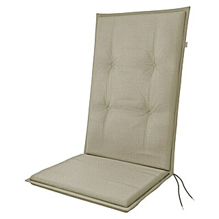 Doppler Gartenmöbel-Auflage Passion (Beige, L x B x H: 119 x 48 x 6 cm)