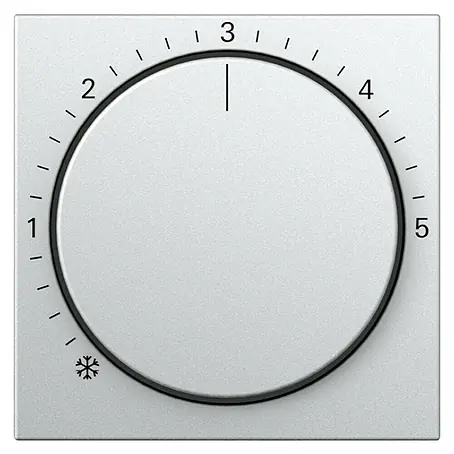 Gira System 55 Thermostat-Abdeckung 270626