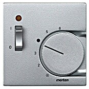 Merten System M Thermostat-Abdeckung 536160 (Aluminium matt, Kunststoff, Unterputz) | BAUHAUS